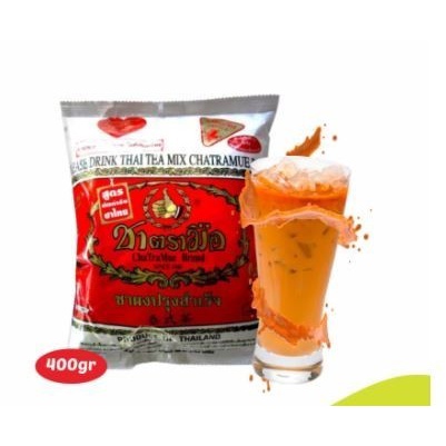 

(BISA COD) Thai Tea / ChaTraMue ORIGINAL Thaitea Teh Thailand Greentea 400gr