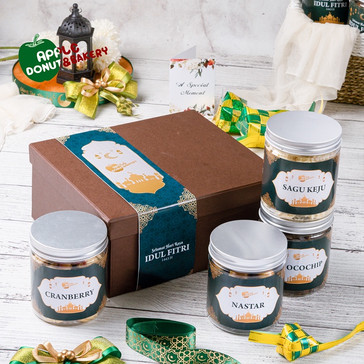 

Paket Hampers Kue Kering Lebaran Idul Fitri isi 4 Limited Edition