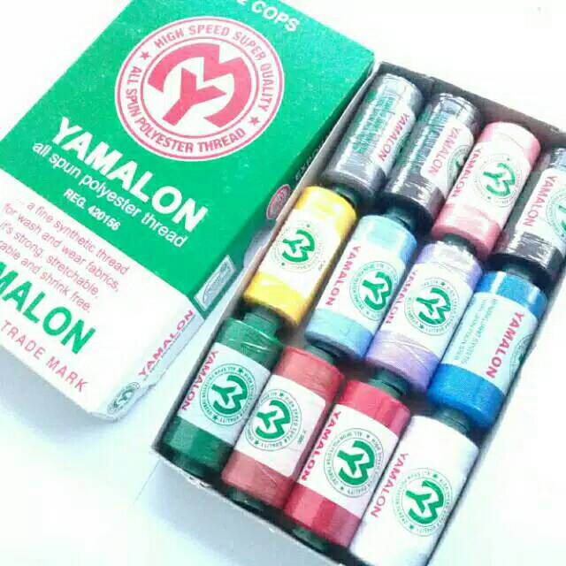 COD Isi 1 pcs - Benang Jahit Yamalon 40/2 500 yard