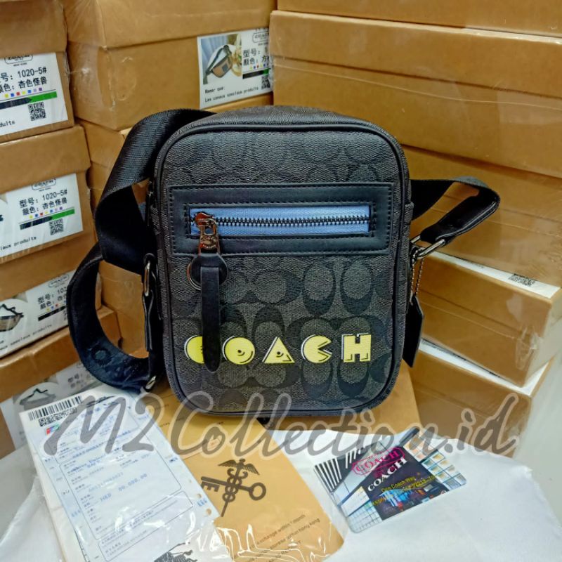 Tas Selempang COACH Messenger Crossbodybag Mirror Quality