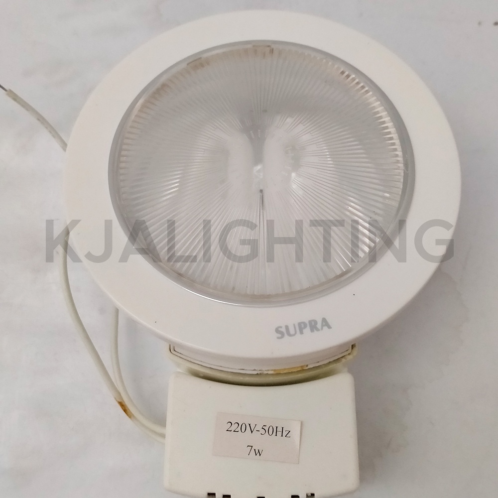 LAMPU DOWNLIGHT TANAM SMALL SUN PL KUPU 7WATT PUTIH