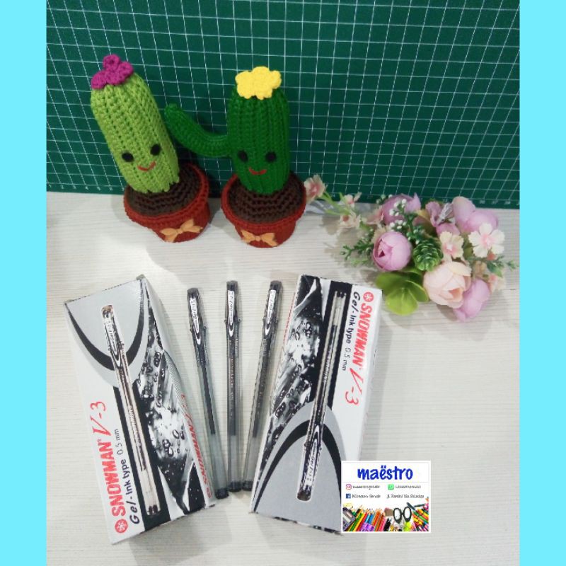

Bolpen Snowman V3 / Snowman V3/ Bolpen Murah
