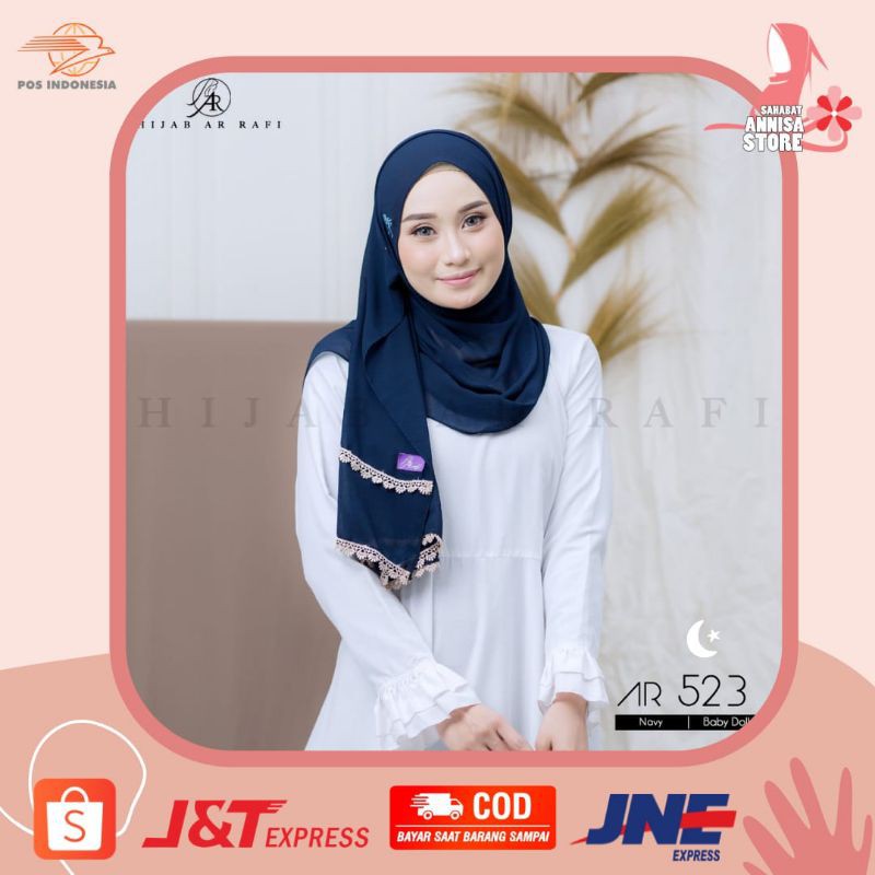 Hijab Jilbab Kerudung pashmina instan terbaru Arrafi Zoya Elzatta Rabbani Wanita muslimah