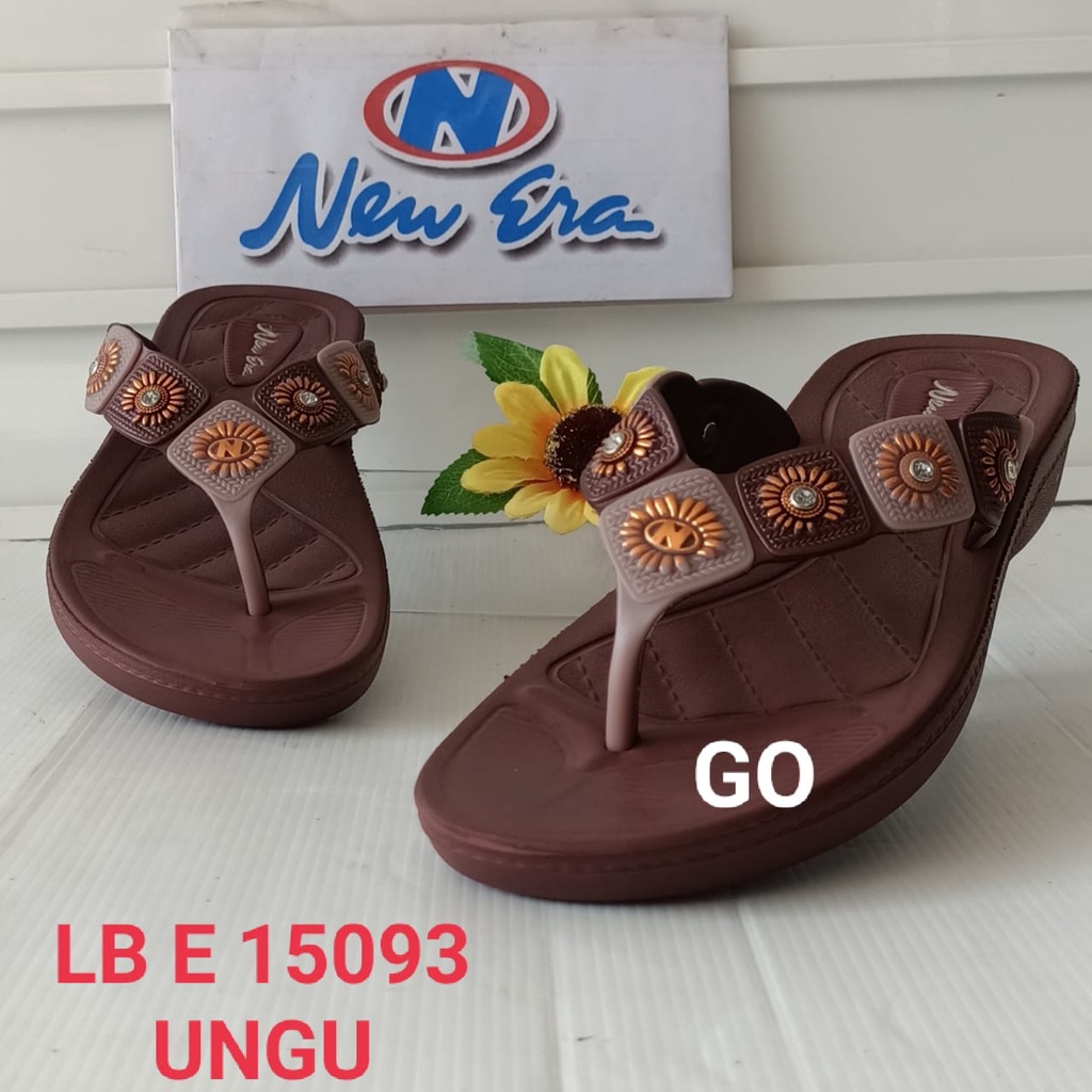 gos NEW ERA LB E 15093 Sandal Jepit Karet Wanita Size 37/41