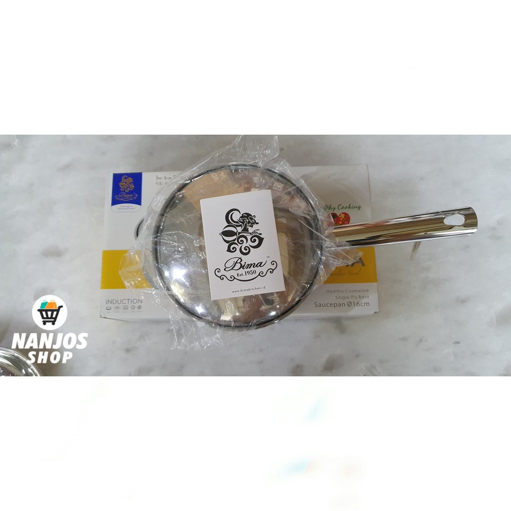 Bima Panci rebus Sauce Pan Stainless Heavy Duty Thick SUS 304 AL159