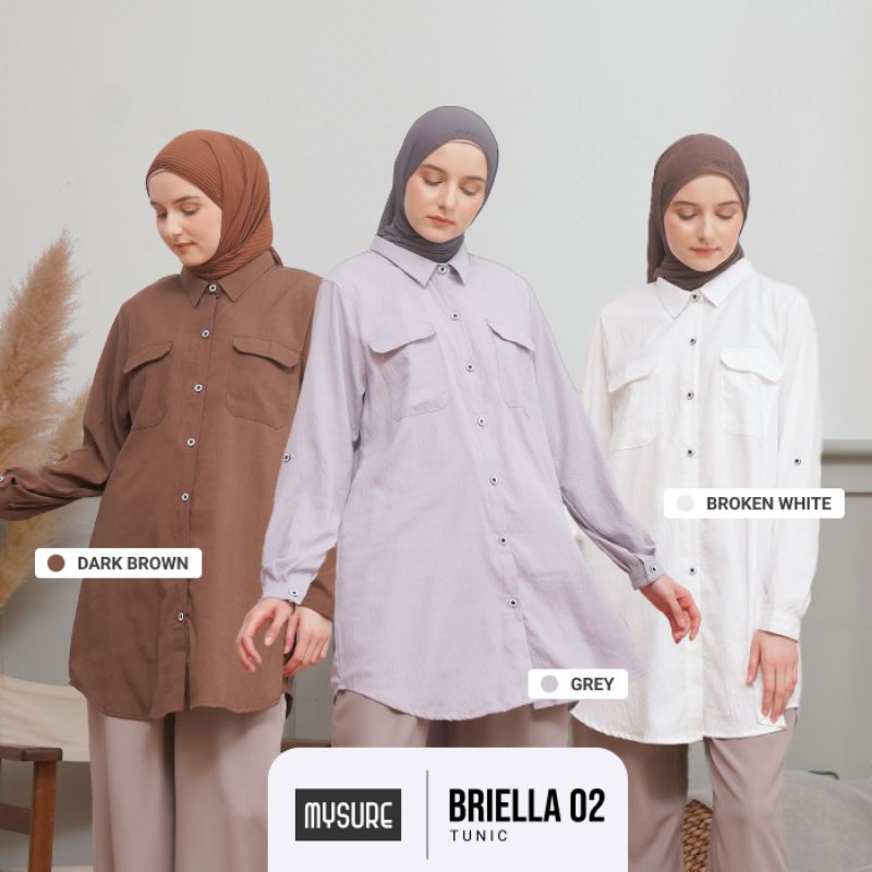 ATASAN TUNIK BRIELLA 01 © BRIELLA 02 TUNIK MY SURE