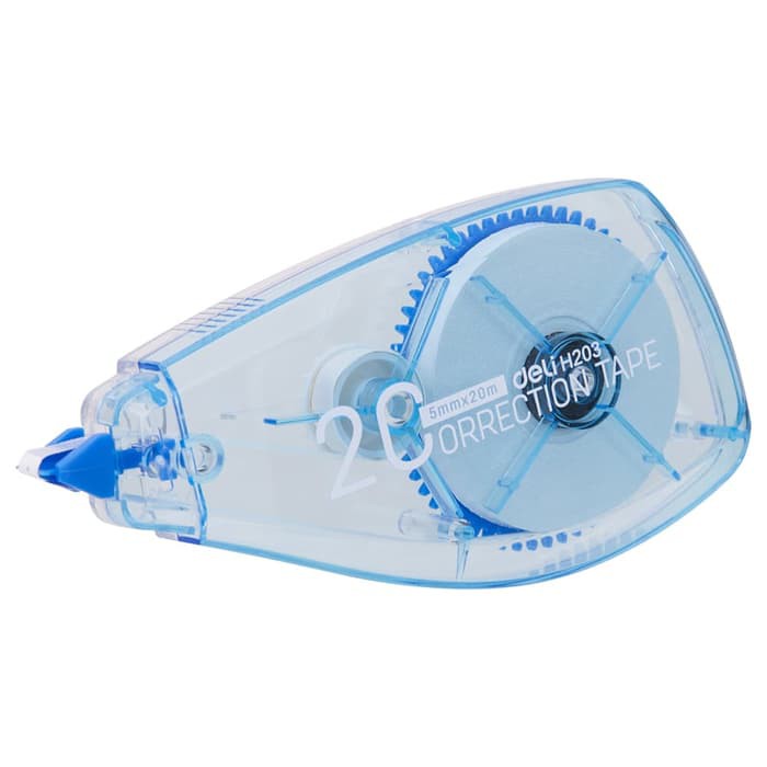 

NEW PRODUK DELI EH20301 TIP X-CORRECTION TAPE W/CAP 5MM20M-BIRU