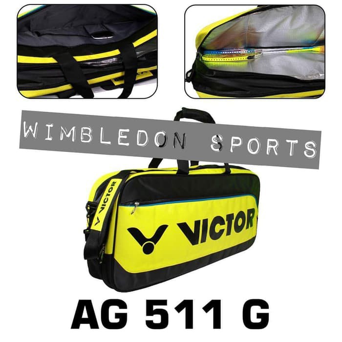 PROMO PROMO  TAS VICTOR AG511G / TAS BADMINTON VICTOR AG 511 G ORIGINAL TERLARIS