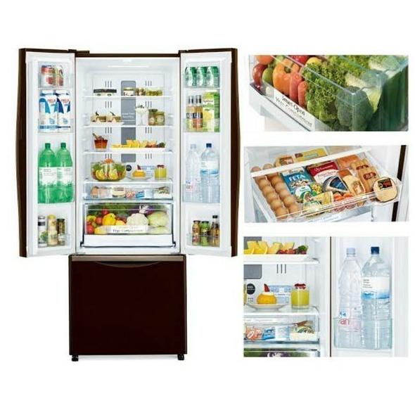 Hitachi Kulkas 3 Pintu RWB49PGD9 GBW / R-WB49PGD9 GBW GARANSI RESMI