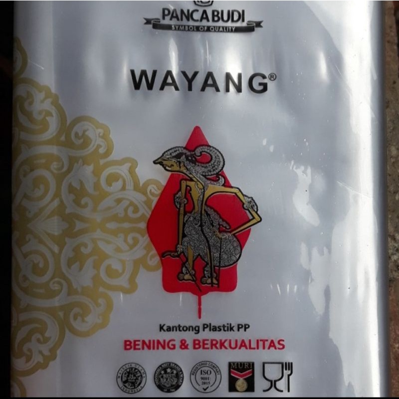 PLASTIK PP  WAYANG 20X35