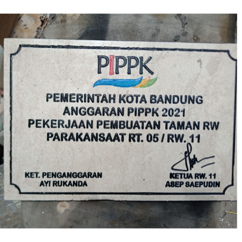 BATU PRASASTI PERESMIAN