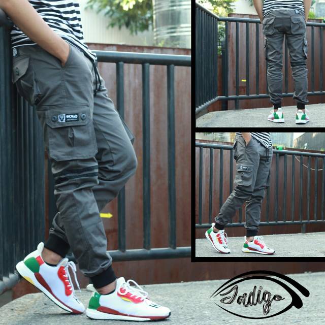 Celana Jogger Cargo ~ celana Panjang Pria ~ Celana Panjang