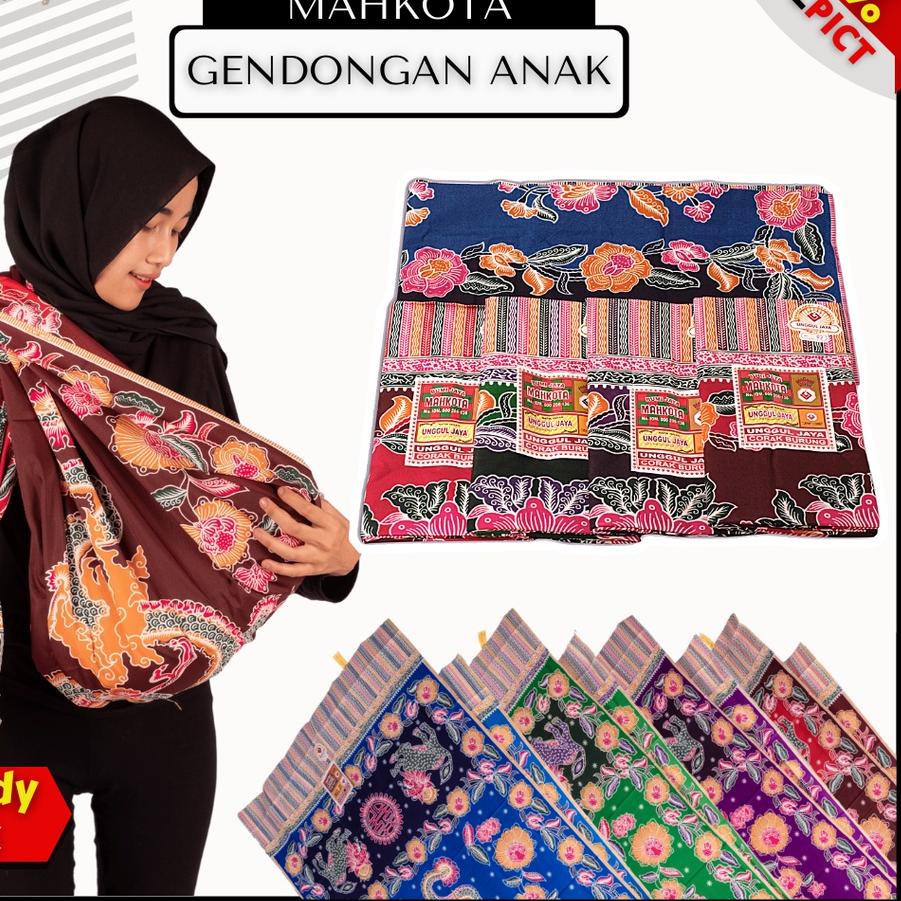 kain Jarik gendongan bayi unggul jaya kain gendongan mahkota cukin bayi .,