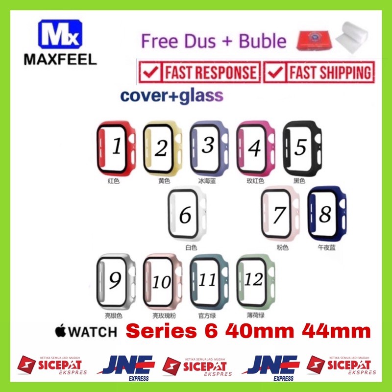 iWatch Apple Watch Series 6 5 4 40mm 44mm - Case Tempered Good Quality