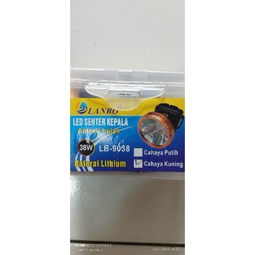 senter kepala led 38watt lanbo