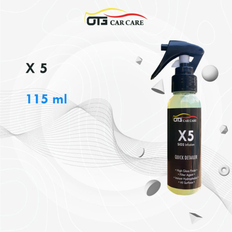 X5 Sio Infusion Quick Detailer gloss 115ml Original Prodak