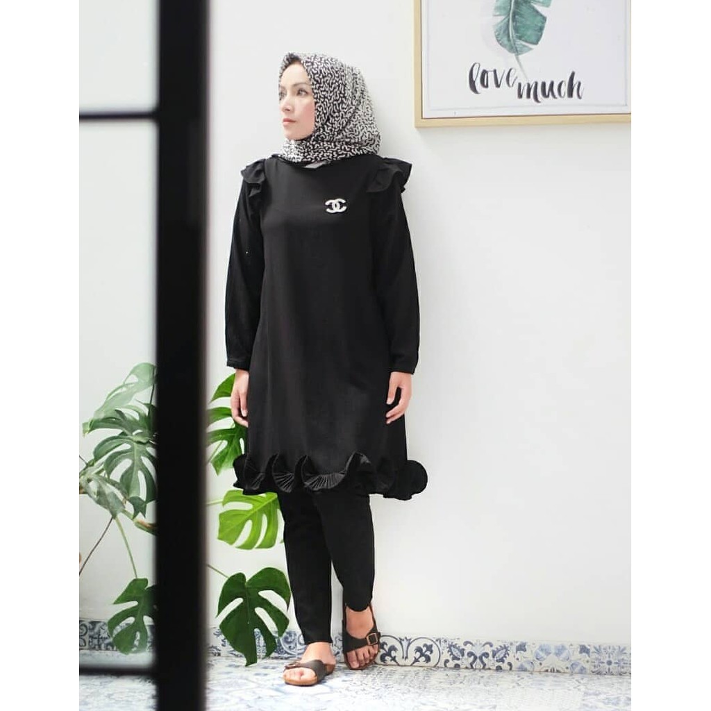 SANDAL WANITA KASUAL / SANDAL SANTAI /SANDAL PLIP POP / ROBIN BLACK/ SANDAL PUYUH