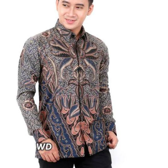 -88 BATIKALFA16 | batik mahal | Baju Batik Pria Gus Azmi Syubbanul Muslimin Batik Katun Halus Hadroh