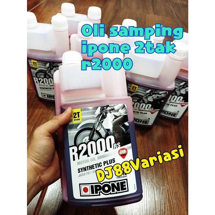 Oli samping ipone 2tak R2000 ninja 150 r rr strawberry