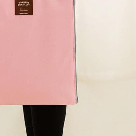 

▼ Map kain Resleting Zipper Bag File A4 - Tas Dokumen Souvenir F116 - Abu-abu Muda ❅