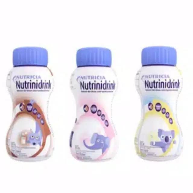 Nutrinidrink cair Vanila/ Coklat dan Strawberry