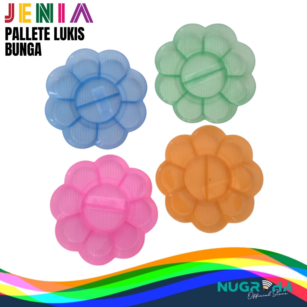 

PALET / PALLETE LUKIS JENIA BUNGA