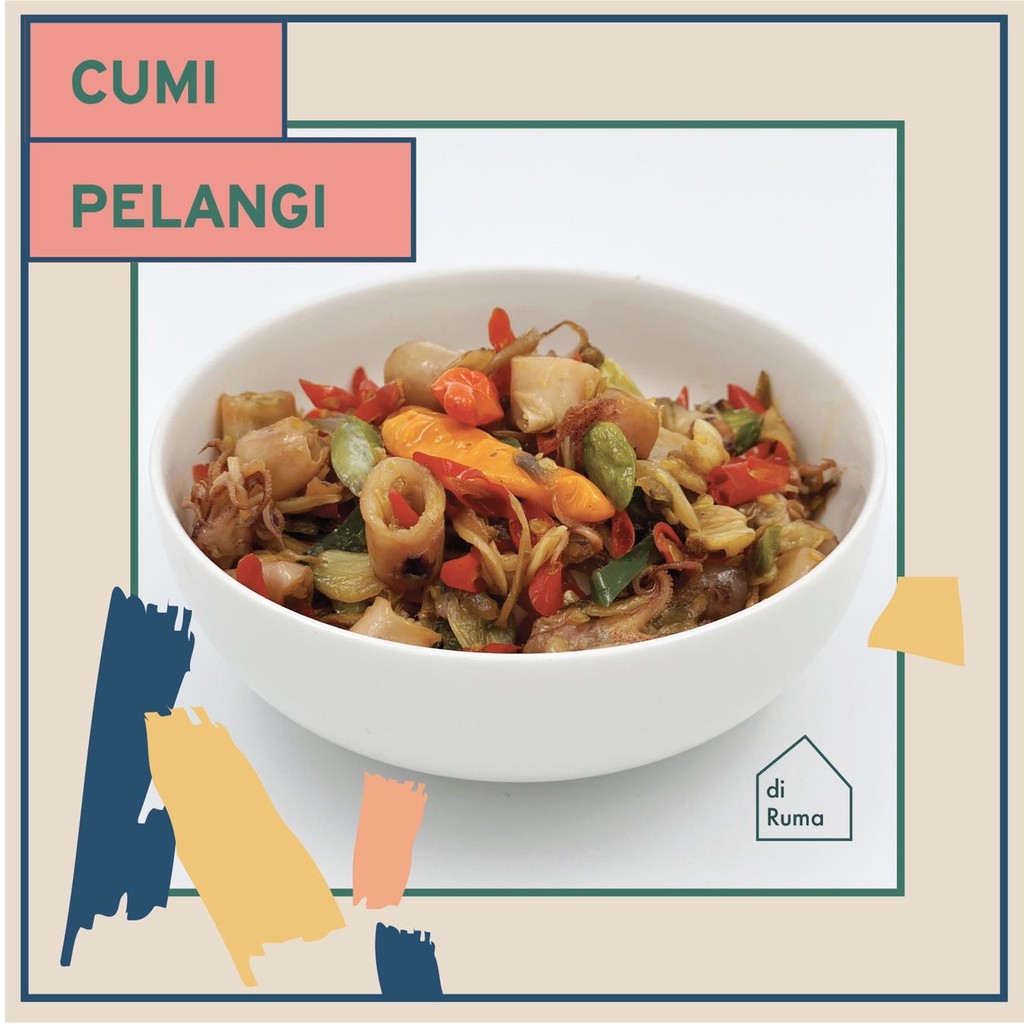 

Cumi Pelangi Pedas