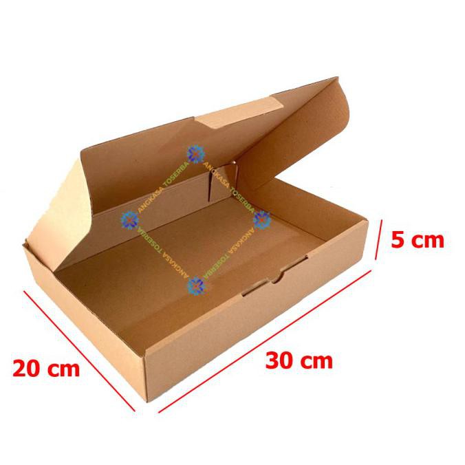 Hanya Disini] Dus Hampers Polos 30X20X5Cm Kardus Karton Box Kotak Kado Souvenir