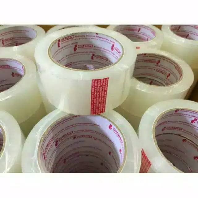 

Lakban GoldTape Bening Ato Coklat
