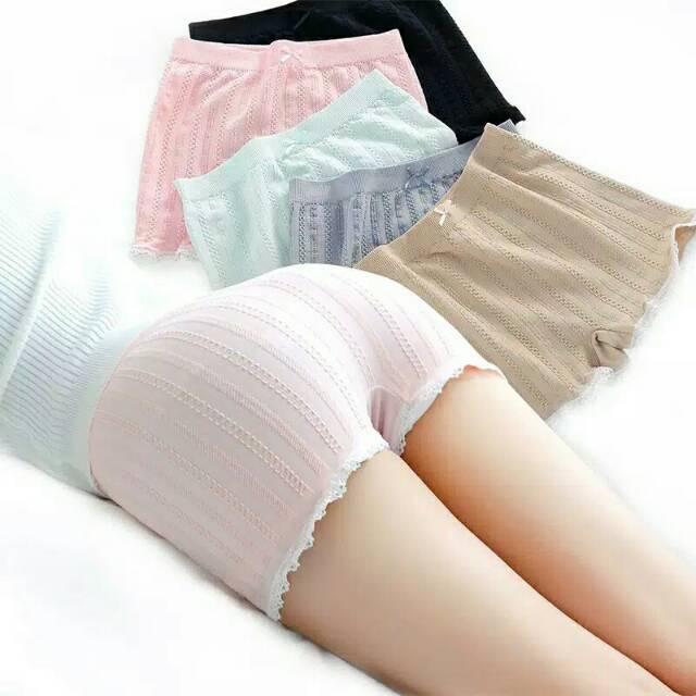 Celana Pendek Wanita Bahan Lace Pakaian Dalam Celana Dalam Wanita Cawat Cawet CD Wanita Underwear