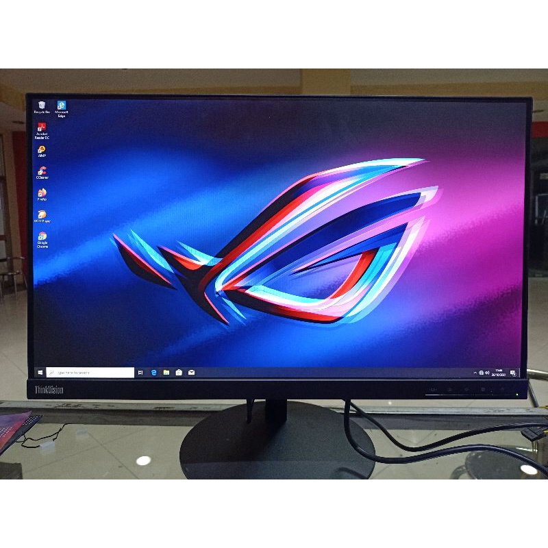 Monitor LED 24" Frameless Lenovo ThinkVision T24i-10 IPS HDMI Full HD