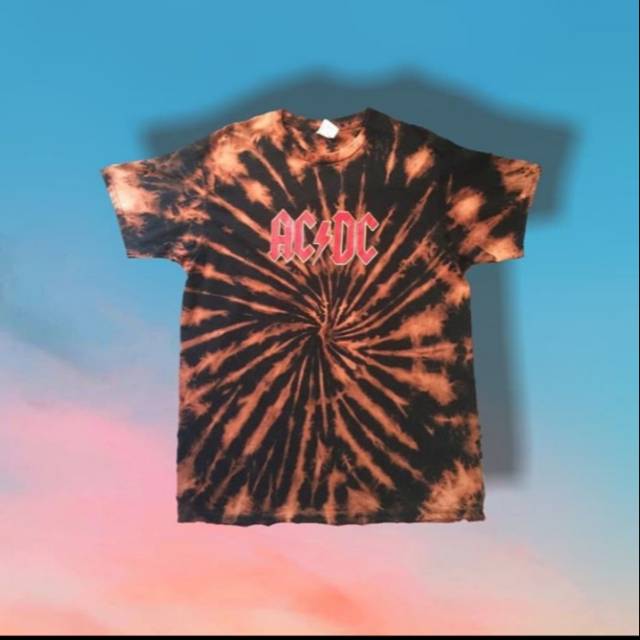 ACDC Tie Dye Shirt