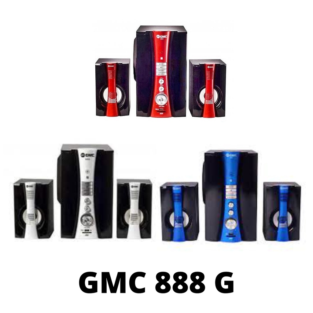 GMC 888 G Multimedia Speaker Aktif 60WRMS 888g SPEAKER NON BLUETOOTH