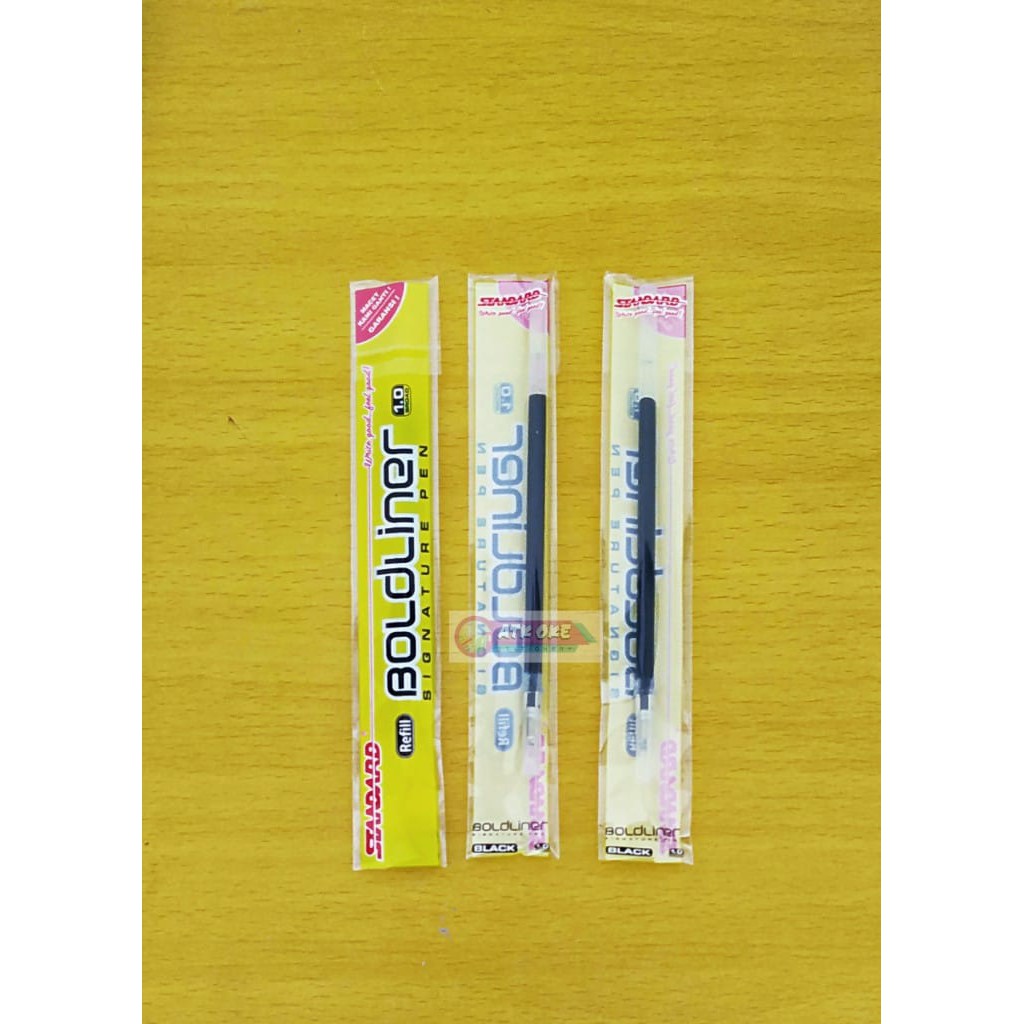 

1 Pcs Refill Standard Boldliner 1.0mm Hitam