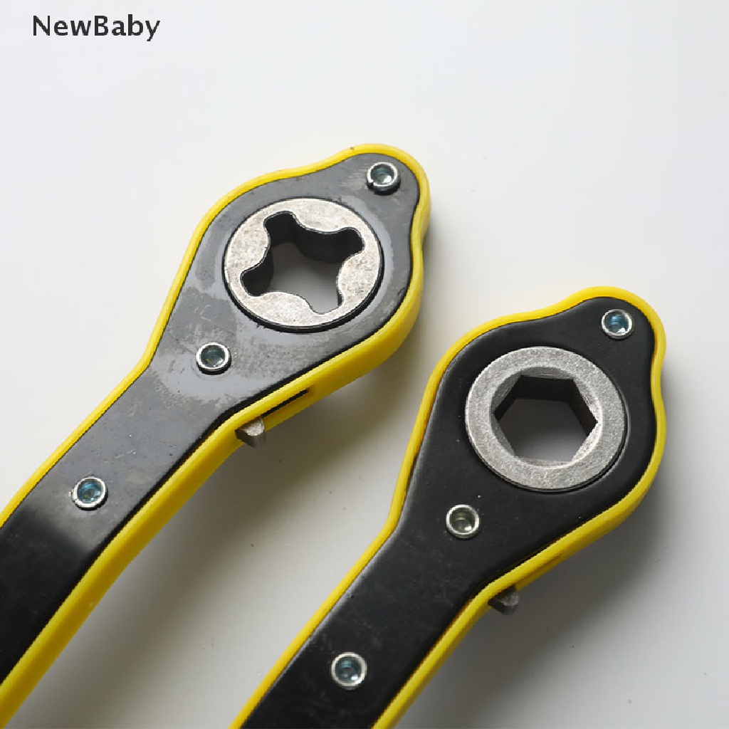 NewBaby Auto Labor-saving jack ratchet wrench Scissor Jack Garage Tire Wheel Lug Wrench ID