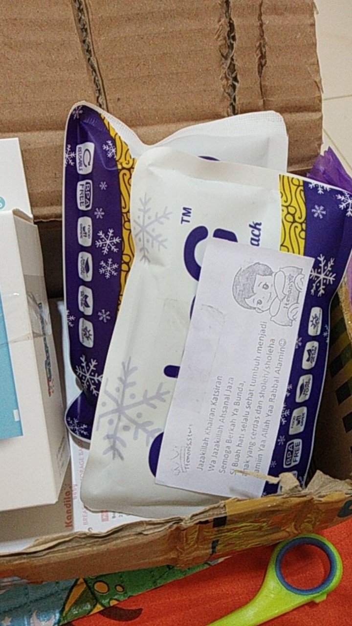 Gabag Ice Gel 200 Gr / Ice Gel Gabag Ice Cream - Burger