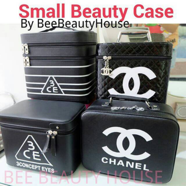 Koper makeup tempat makeup tas kosmetik 3 CE & Chanel
