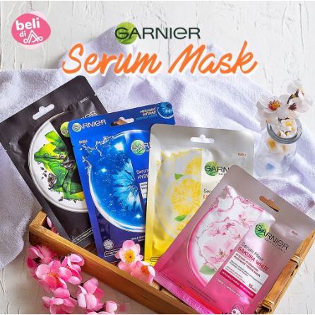 ✨LACIKOSME✨GARNIER SHEET MASK | GARNIER EYE MASK | GARNIER CLAY MASK | MASKER MATA | MASKER GARNIER