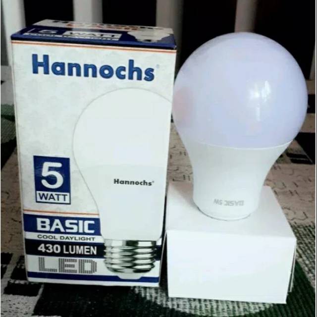 Jual Lampu LED Hannochs 5 Watt Basic | Shopee Indonesia