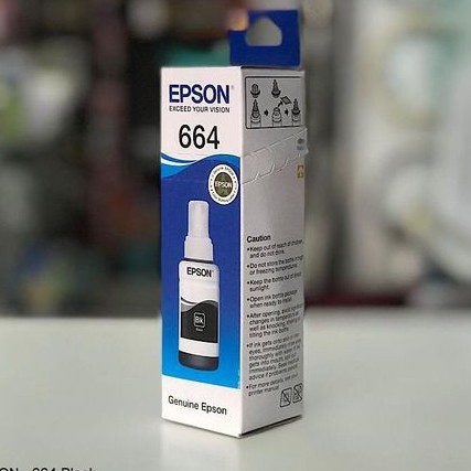 Tinta Epson Black L110 L100 L120 L200 L350 dll 664 - Hitam