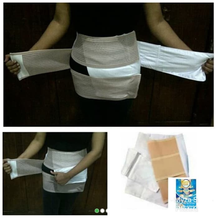 Korset Mama Slim - Korset 3 Band untuk Ibu Melahirkan - Adjustable All Size