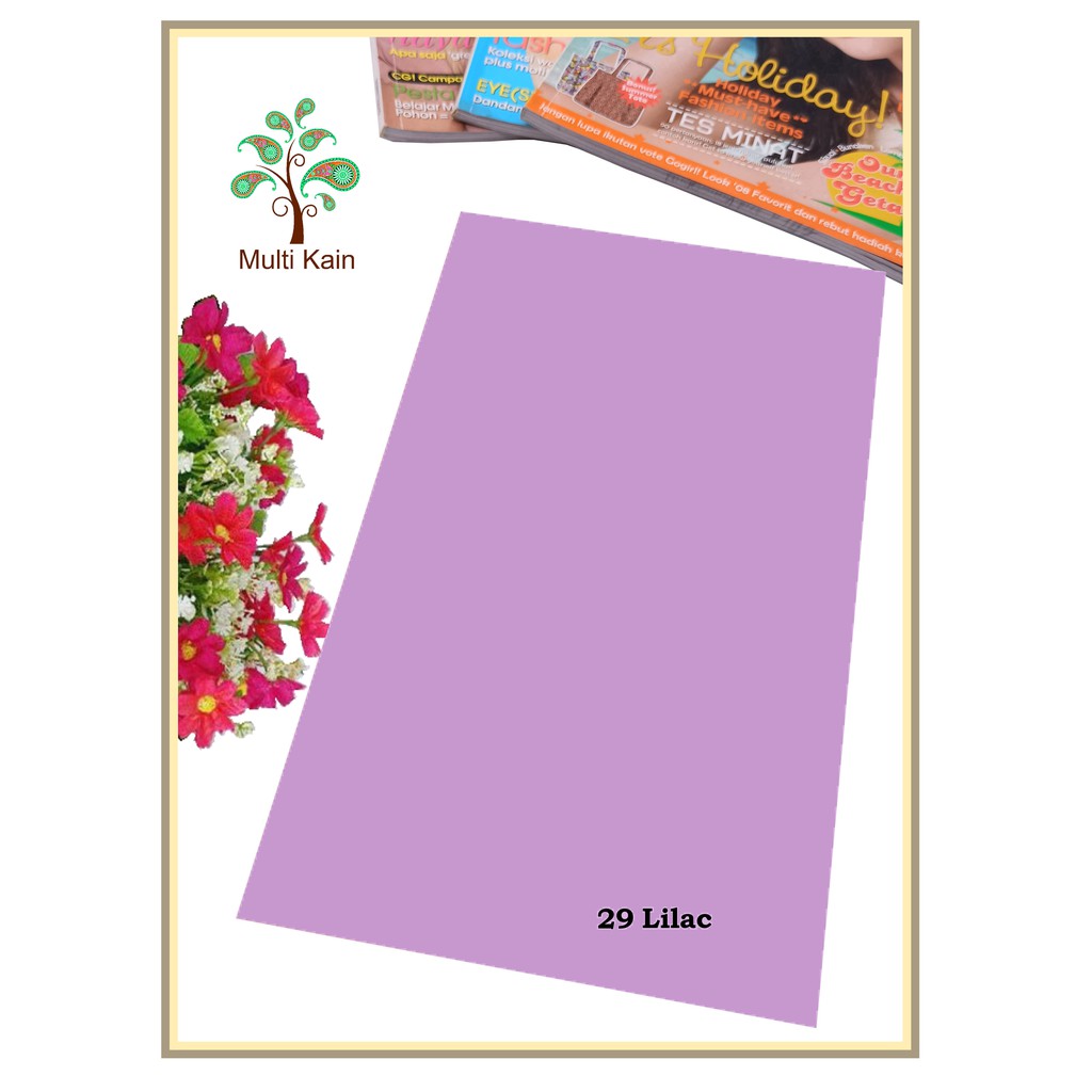 Bahan multi Kain Rayon Uniqlo mukena Meteran dan Grosir Quality Super-29 lilac