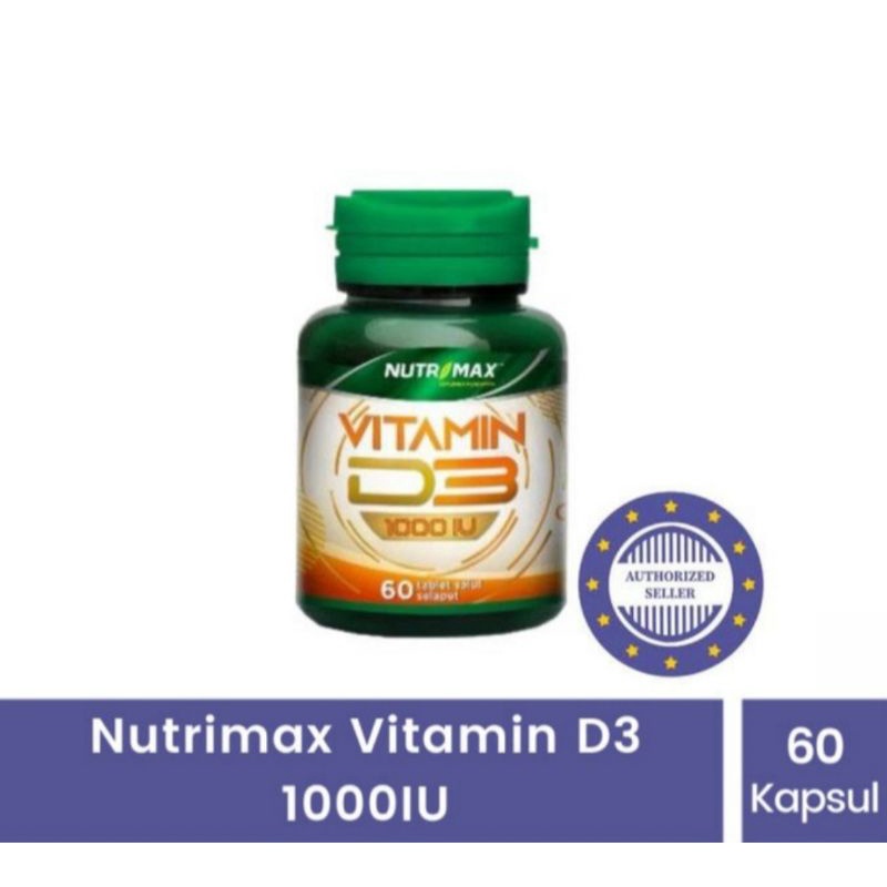 Nutrimax Vitamin D3 1000iu & 4000iu