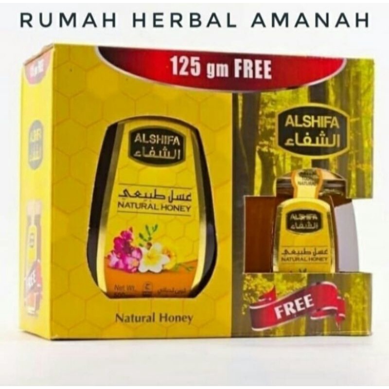 

Madu Alshifa Promo Paket 500 gram Free 125 gram Original