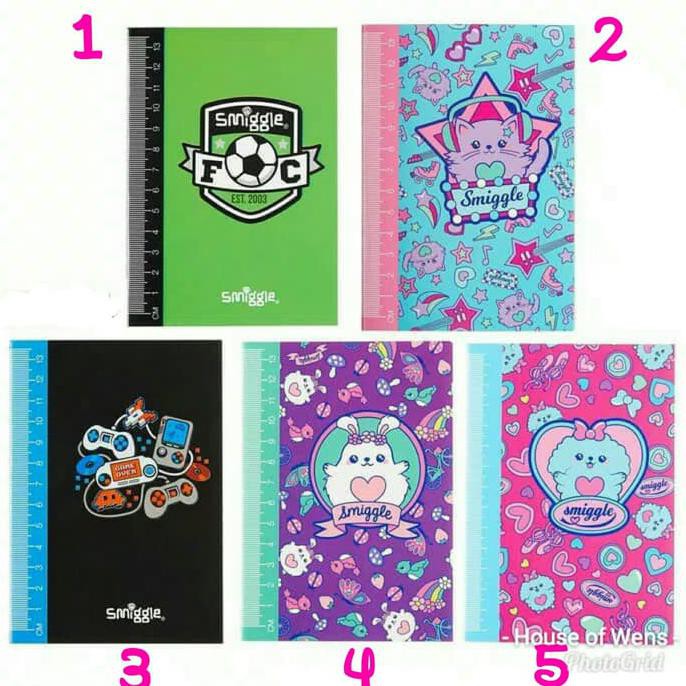 

SMIGGLE A6 TROPI-COOL LINED EXERCISE BOOK - BUKU SMIGGLE
