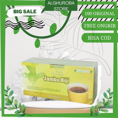 Teh Celup Herbal Jambu biji minuman untuk daya tahan tubuh alami dan radang dan stop diare original