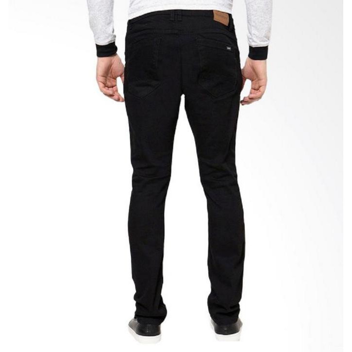Sale Celana Jeans Hitam Skinny \\U002F Slimfit Panjang Pria - Dc - Levis - Lois - Terlaris