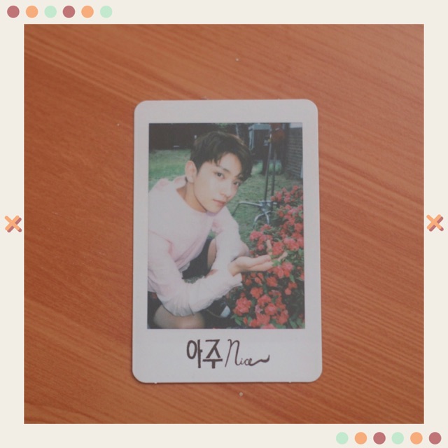 Official Photocard SEVENTEEN JOSHUA - Aju Nice/Very Nice