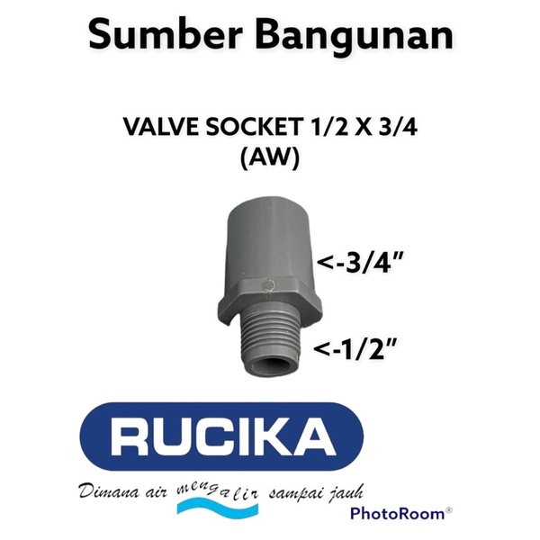 VALVE SOCKET / SOCKET DRAT LUAR / SDL OPERAN (AW)