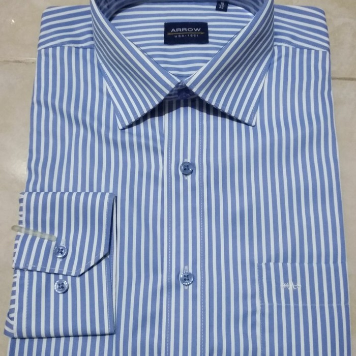 Kemeja Reguler Fit Lengan Panjang Merk ARROW Size 15.5 Bag 1 - ARRFL009 15.5
